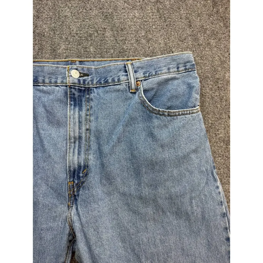 Levi's 517 Men's Jeans 40x30 Light Wash Blue Denim Bootcut 100% Cotton